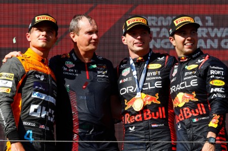F1 Hungarian GP results: Verstappen wins; Norris Perez on podium